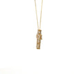 Diamant - Baguette Kreuz - groß - 18kt (750 Gold) - Juwelier BenjaminDiamant - Baguette Kreuz - groß - 18kt (750 Gold)