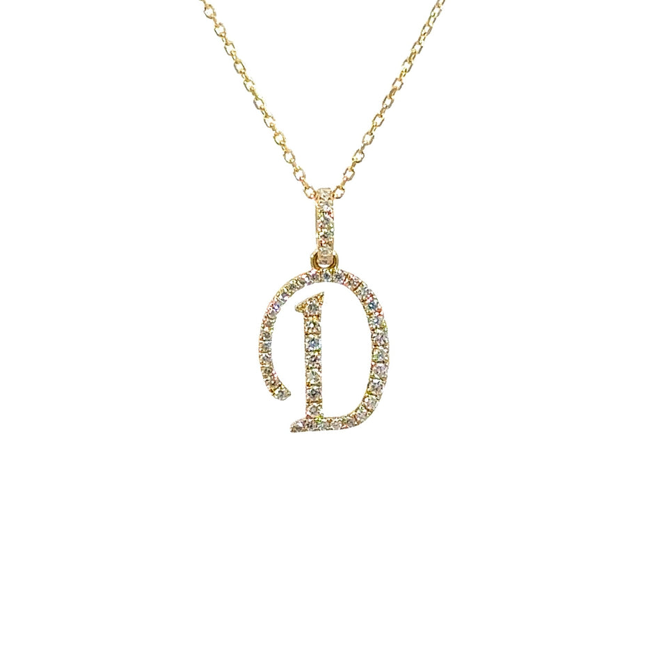 Diamant Buchstabenanhänger A–Z – Naturdiamanten - Juwelier BenjaminDiamant Buchstabenanhänger A–Z – Naturdiamanten