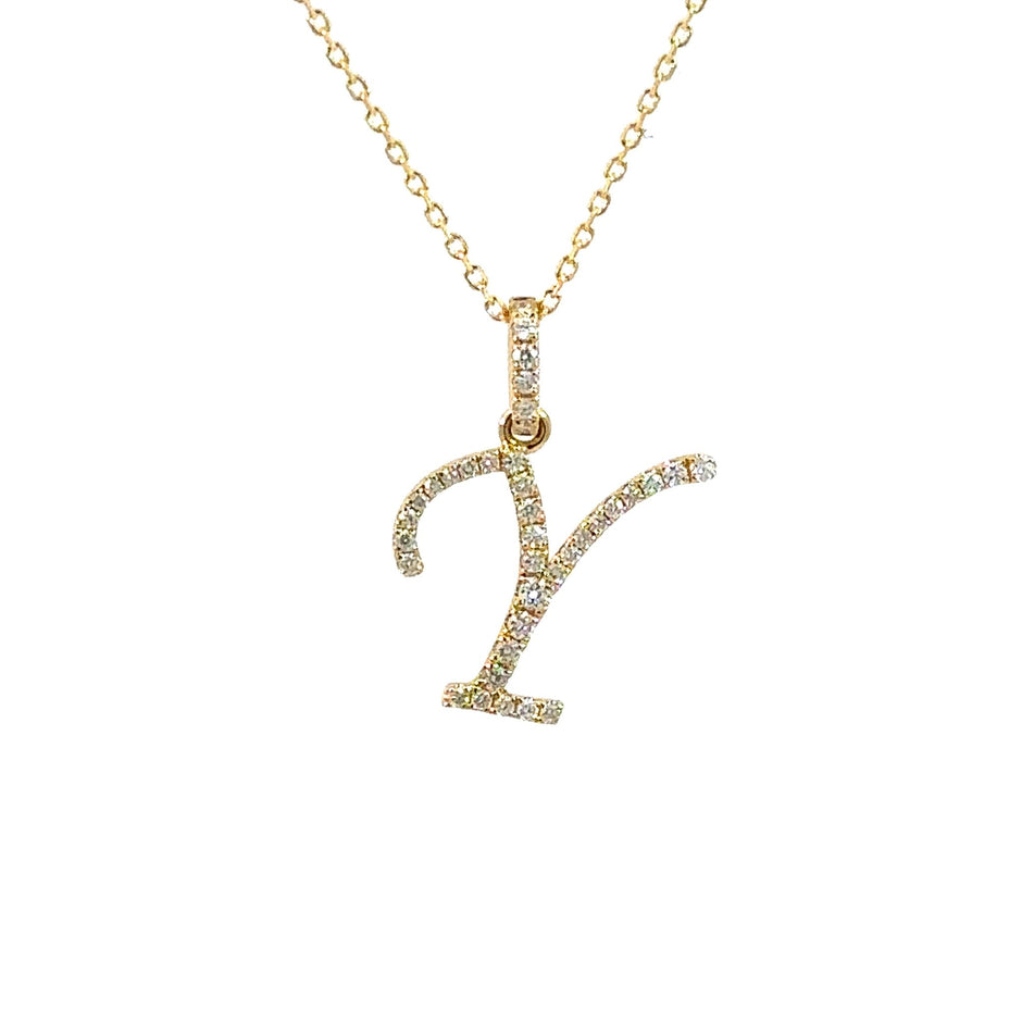 Diamant Buchstabenanhänger A–Z – Naturdiamanten - Juwelier BenjaminDiamant Buchstabenanhänger A–Z – Naturdiamanten