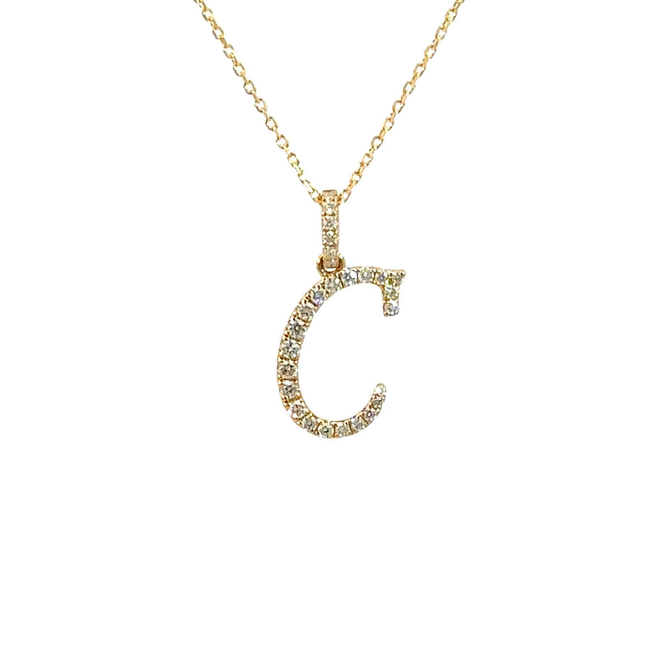 Diamant Buchstabenanhänger A–Z – Naturdiamanten - Juwelier BenjaminDiamant Buchstabenanhänger A–Z – Naturdiamanten