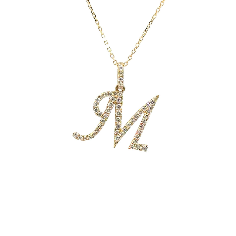 Diamant Buchstabenanhänger A–Z – Naturdiamanten - Juwelier BenjaminDiamant Buchstabenanhänger A–Z – Naturdiamanten
