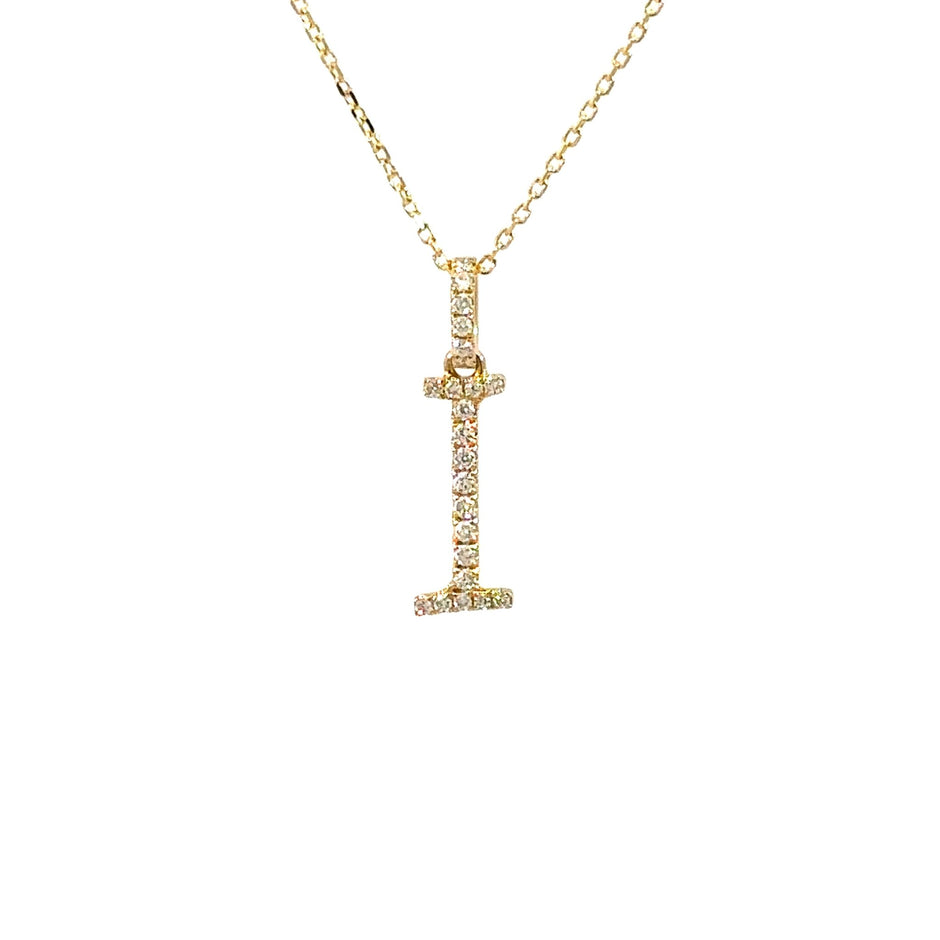 Diamant Buchstabenanhänger A–Z – Naturdiamanten - Juwelier BenjaminDiamant Buchstabenanhänger A–Z – Naturdiamanten