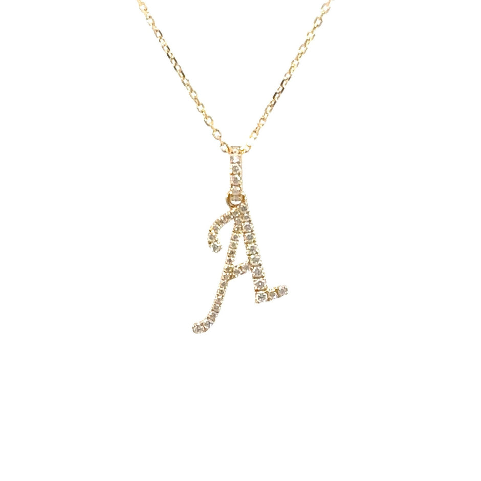Diamant Buchstabenanhänger A–Z – Naturdiamanten - Juwelier BenjaminDiamant Buchstabenanhänger A–Z – Naturdiamanten