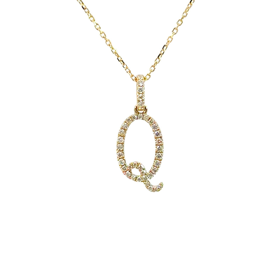 Diamant Buchstabenanhänger A–Z – Naturdiamanten - Juwelier BenjaminDiamant Buchstabenanhänger A–Z – Naturdiamanten