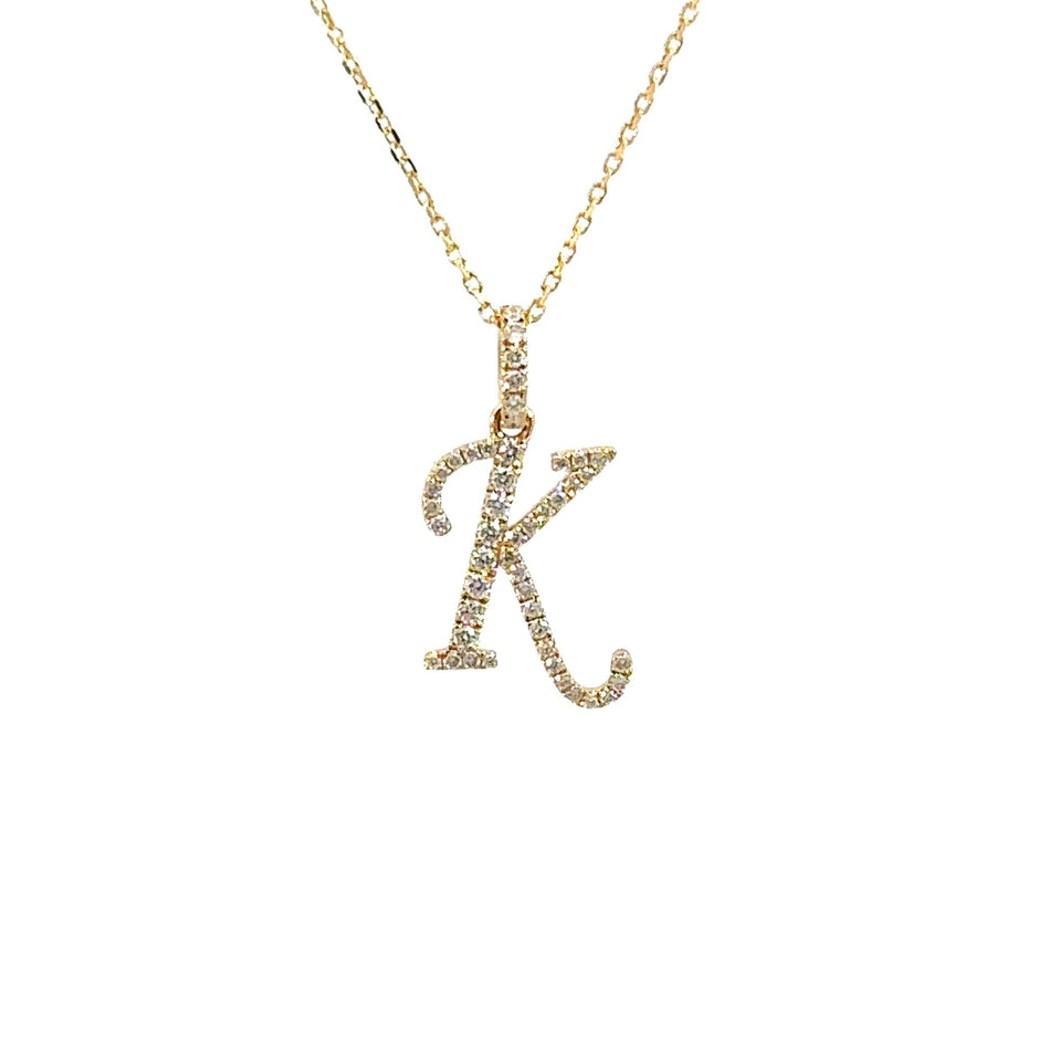 Diamant Buchstabenanhänger A–Z – Naturdiamanten - Juwelier BenjaminDiamant Buchstabenanhänger A–Z – Naturdiamanten