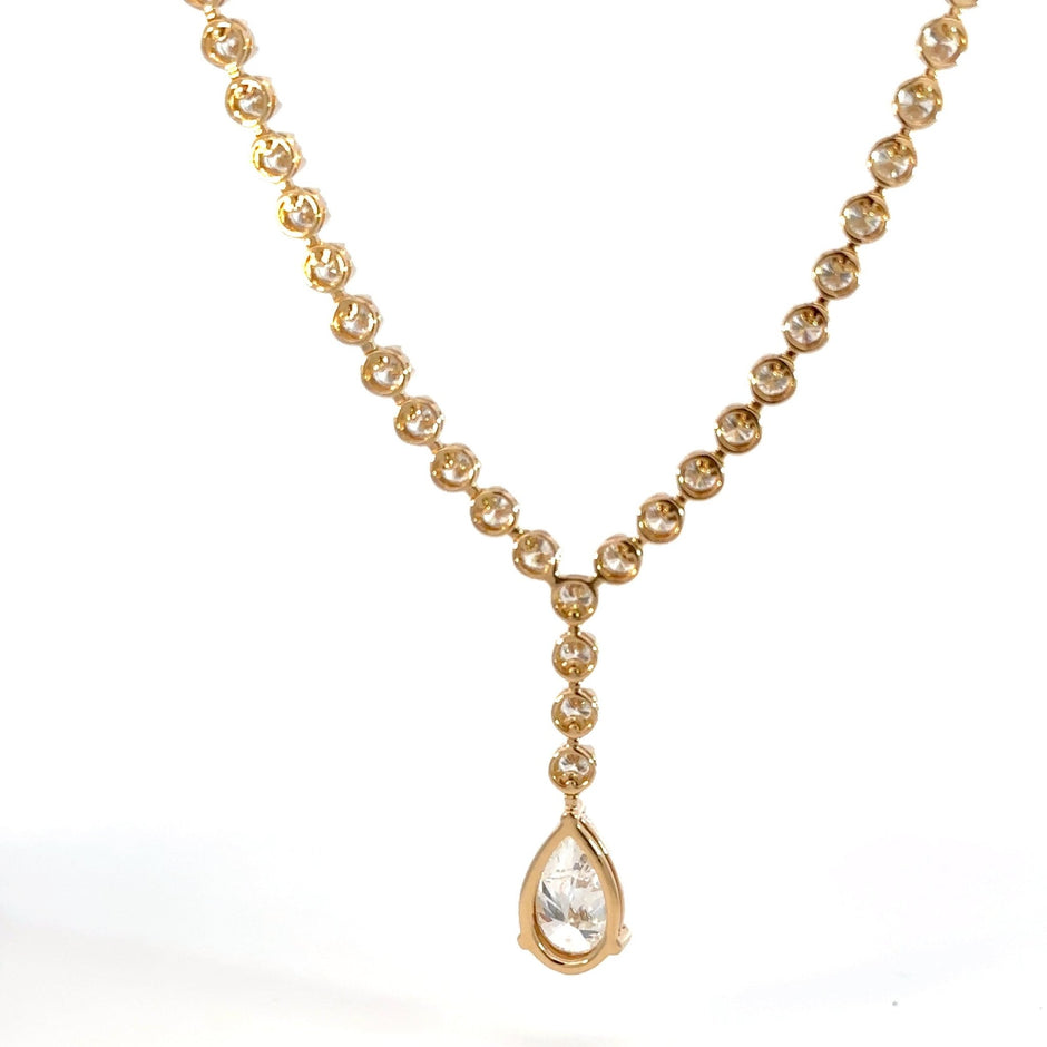 Diamant Éternel - Damen Diamantset 18kt (750 Gold) – Ansicht 3