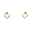 Diamant - Kleeblatt Ohrringe – 14 kt (585 Gold) 0.38ct - Juwelier BenjaminDiamant - Kleeblatt Ohrringe – 14 kt (585 Gold) 0.38ct