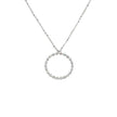 Diamant - Kreis Anhänger – 18 kt (750 Gold) – Ansicht 5