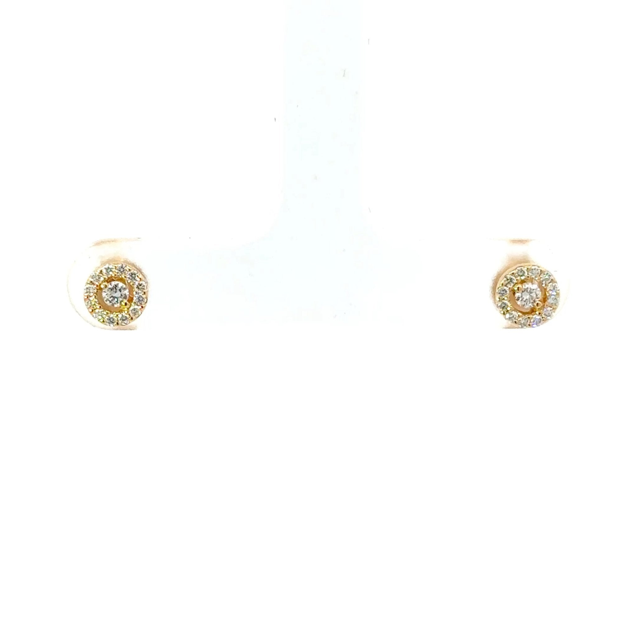 Diamant - Kreisohrringe 18kt (750 Gold) 0.21ct - Juwelier BenjaminDiamant - Kreisohrringe 18kt (750 Gold) 0.21ct