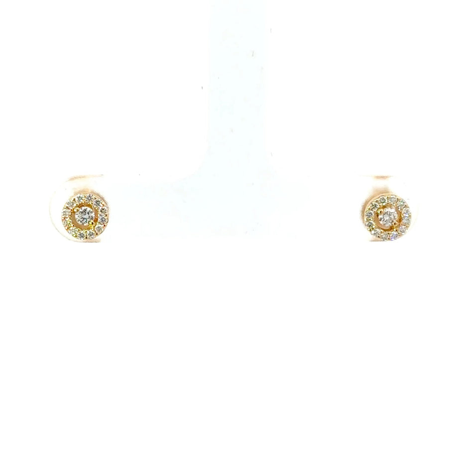 Diamant - Kreisohrringe 18kt (750 Gold) 0.21ct - Juwelier BenjaminDiamant - Kreisohrringe 18kt (750 Gold) 0.21ct