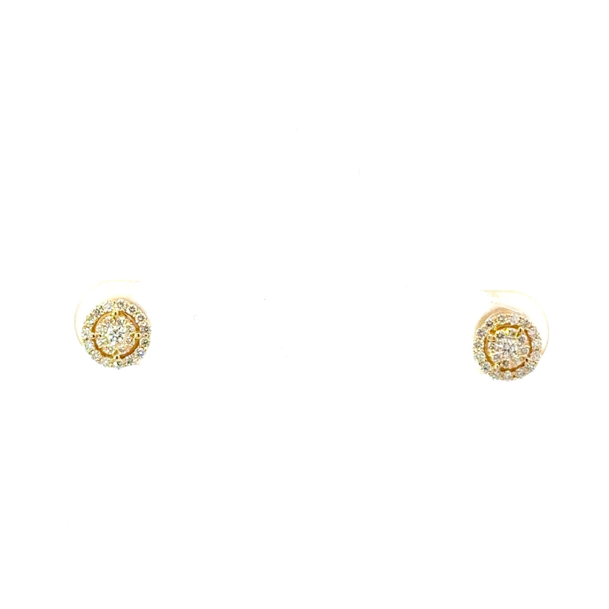 Diamant - Ohrringe 14kt (585 Gold) 0.19ct - Juwelier BenjaminDiamant - Ohrringe 14kt (585 Gold) 0.19ct