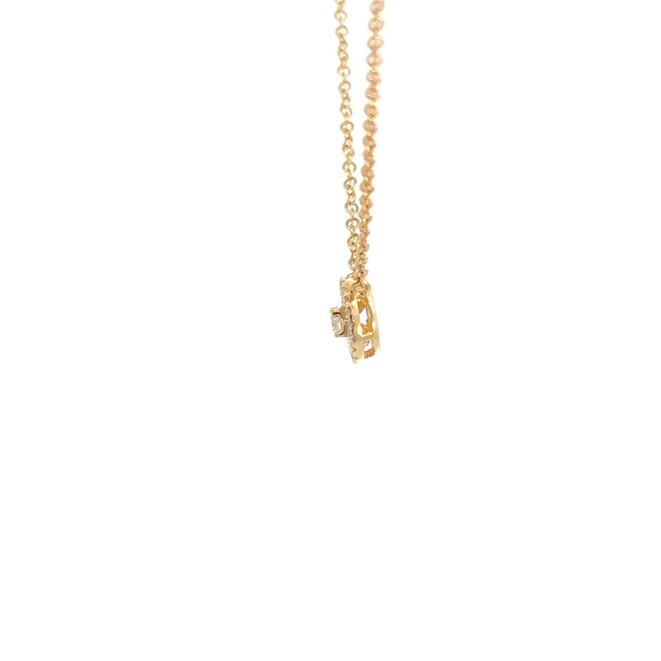 Diamant - Sonnenanhänger 18kt (750 Gold) - Juwelier BenjaminDiamant - Sonnenanhänger 18kt (750 Gold)