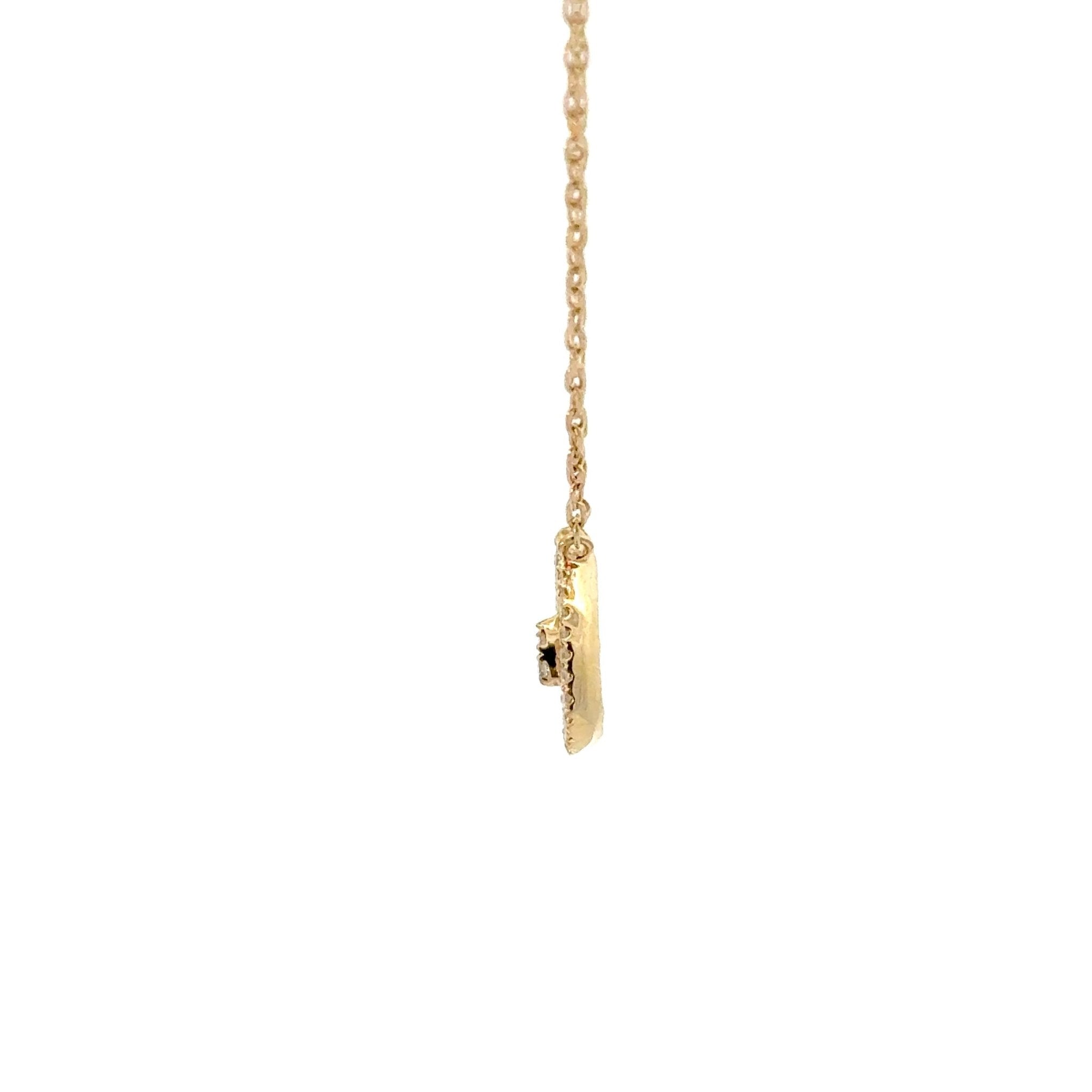 Diamant - Tränenanhänger 18kt (750 Gold) - Juwelier BenjaminDiamant - Tränenanhänger 18kt (750 Gold)