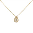 Diamant - Tränenanhänger 18kt (750 Gold) - Juwelier BenjaminDiamant - Tränenanhänger 18kt (750 Gold)