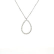 Diamant - Tropfen Anhänger – 18 kt (750 Gold) - Juwelier BenjaminDiamant - Tropfen Anhänger – 18 kt (750 Gold)
