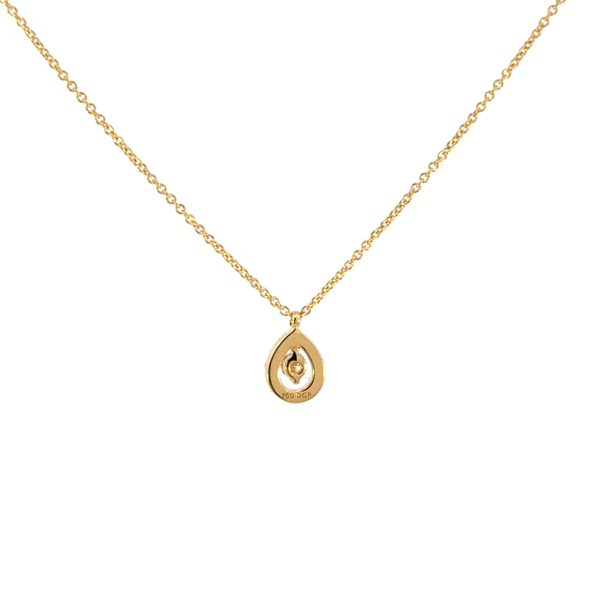 Diamant - Tropfenanhäger 18kt (750 Gold) - Juwelier BenjaminDiamant - Tropfenanhäger 18kt (750 Gold)