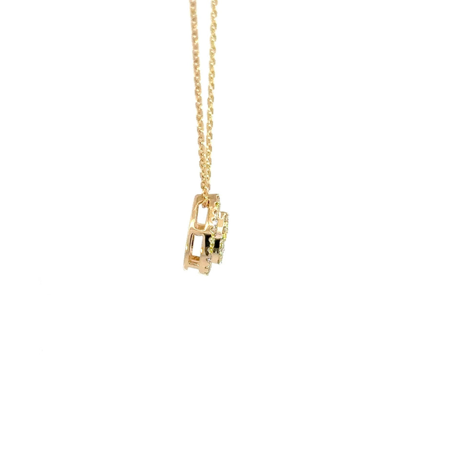 Diamant - Tropfenanhänger 14kt (585 Gold) - Juwelier BenjaminDiamant - Tropfenanhänger 14kt (585 Gold)