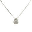 Diamant - Tropfenanhänger 18kt (750 Weißgold) - Juwelier BenjaminDiamant - Tropfenanhänger 18kt (750 Weißgold)