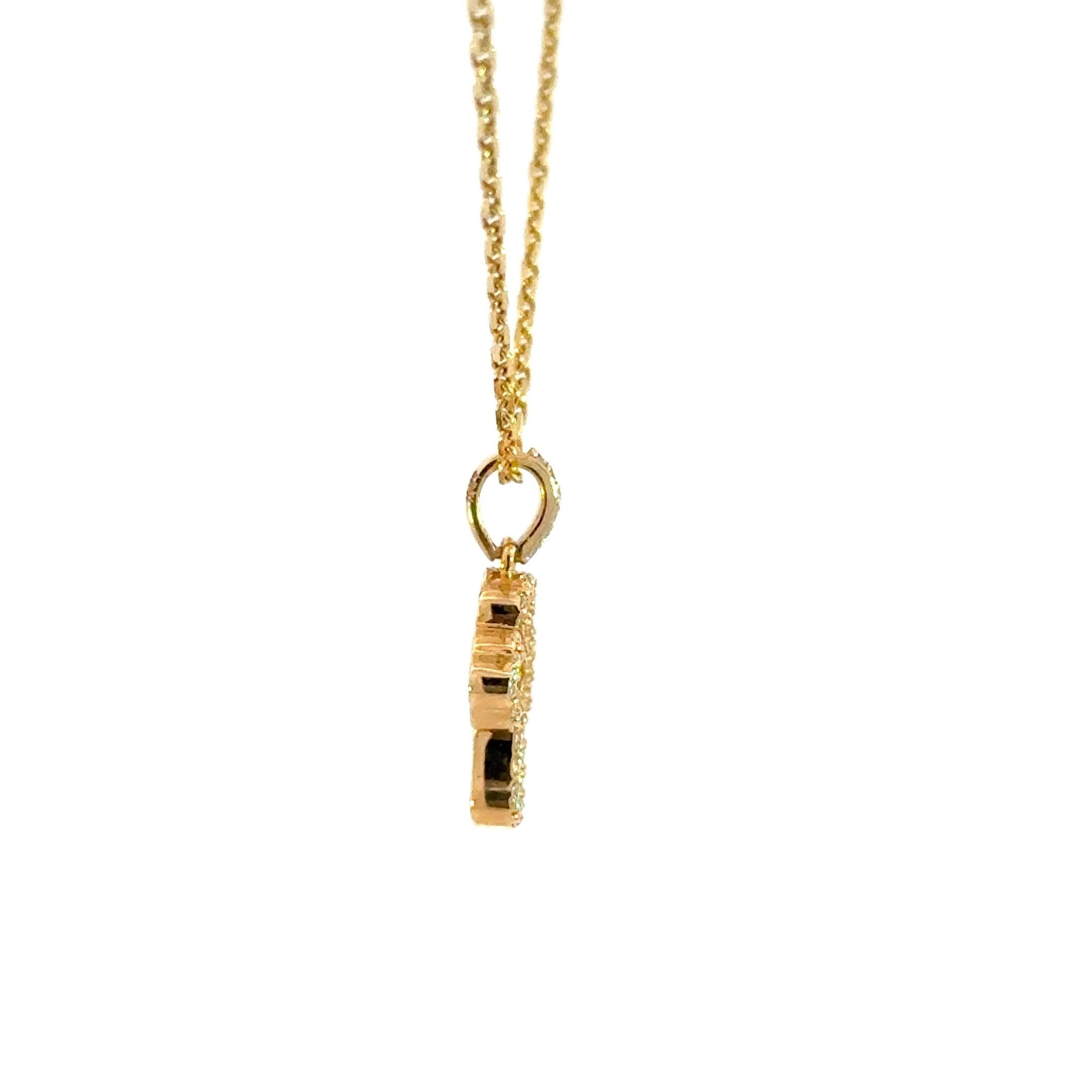 Diamanten - Kreuzanhänger 18kt (750 Gold) - Juwelier BenjaminDiamanten - Kreuzanhänger 18kt (750 Gold)