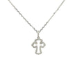 Diamanten - Kreuzanhänger 18kt (750 Weißgold) - Juwelier BenjaminDiamanten - Kreuzanhänger 18kt (750 Weißgold)