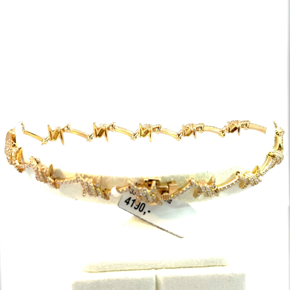Dornkranz Armband - 18 kt (750 Gelbgold) - Juwelier BenjaminDornkranz Armband - 18 kt (750 Gelbgold)