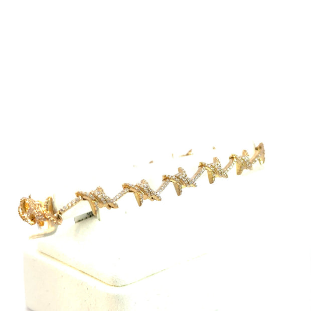 Dornkranz Armband - 18 kt (750 Gelbgold) - Juwelier BenjaminDornkranz Armband - 18 kt (750 Gelbgold)