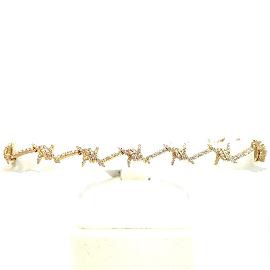 Dornkranz Armband - 18 kt (750 Gelbgold) - Juwelier BenjaminDornkranz Armband - 18 kt (750 Gelbgold)