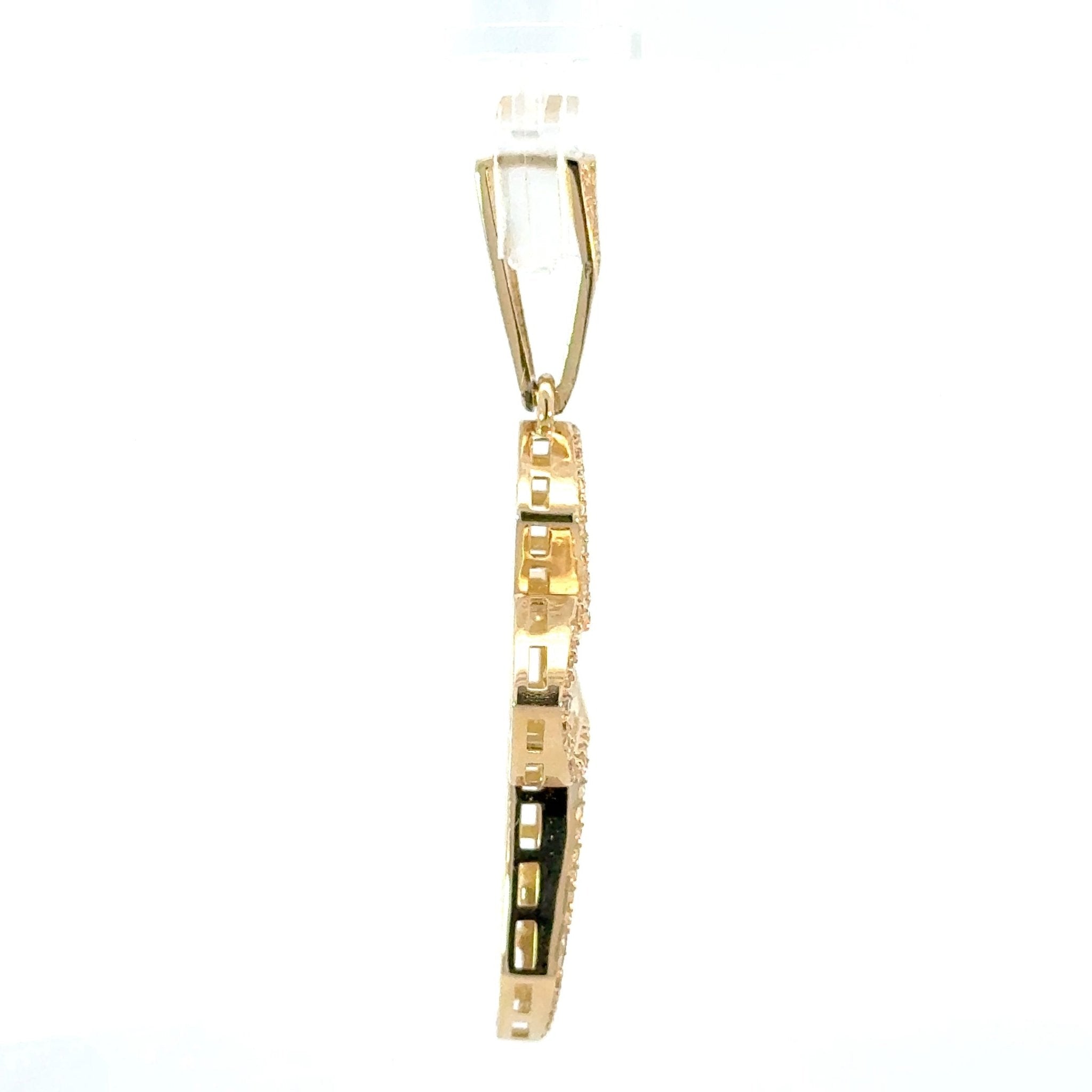 Dreifaltigkeit Kreuz aus Gelbgold 14kt (585 Gold) - Juwelier BenjaminDreifaltigkeit Kreuz aus Gelbgold 14kt (585 Gold)