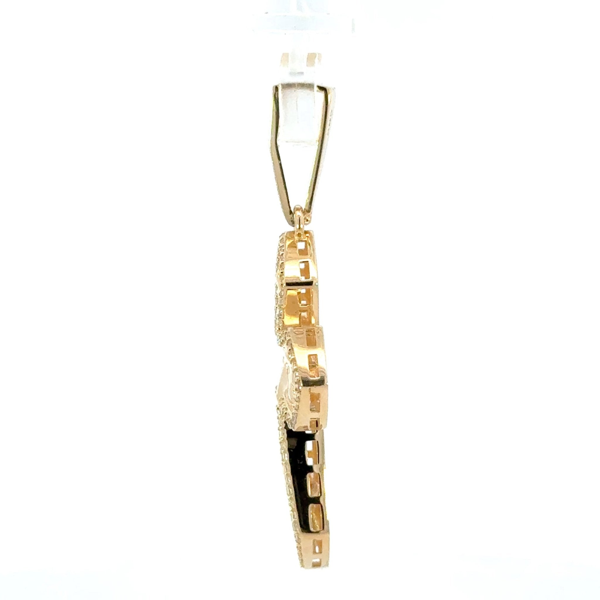 Dreifaltigkeit Kreuz aus Gelbgold 14kt (585 Gold) - Juwelier BenjaminDreifaltigkeit Kreuz aus Gelbgold 14kt (585 Gold)