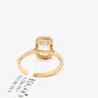 Emerald Diamantring 18kt (750 Gelbgold) - Juwelier BenjaminEmerald Diamantring 18kt (750 Gelbgold)