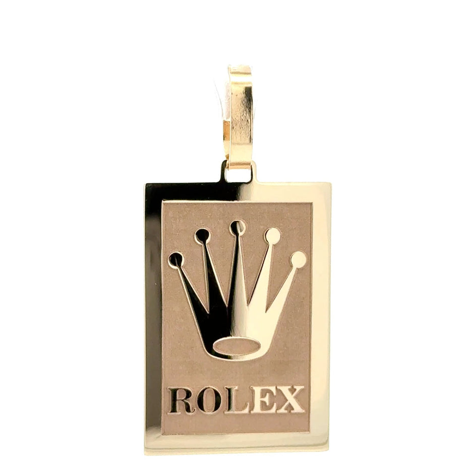 Exklusiver Kronen Anhänger aus Gelbgold (3.5 cm) 14kt (585 Gold) - Juwelier BenjaminExklusiver Kronen Anhänger aus Gelbgold (3.5 cm) 14kt (585 Gold)