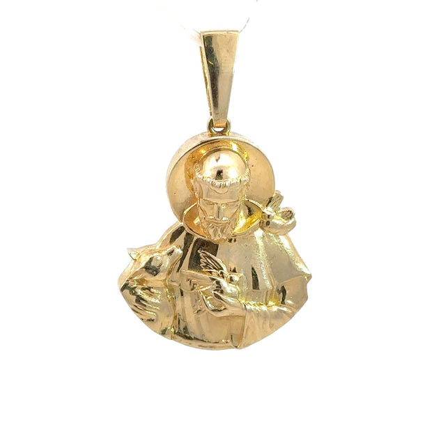 Franziskus-Anhänger - 14kt Gelbgold (585 Gold) - Juwelier BenjaminFranziskus-Anhänger - 14kt Gelbgold (585 Gold)