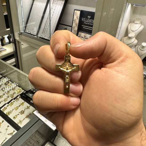 Goldkreuz 14 kt (585 Gold) - Juwelier BenjaminGoldkreuz 14 kt (585 Gold)