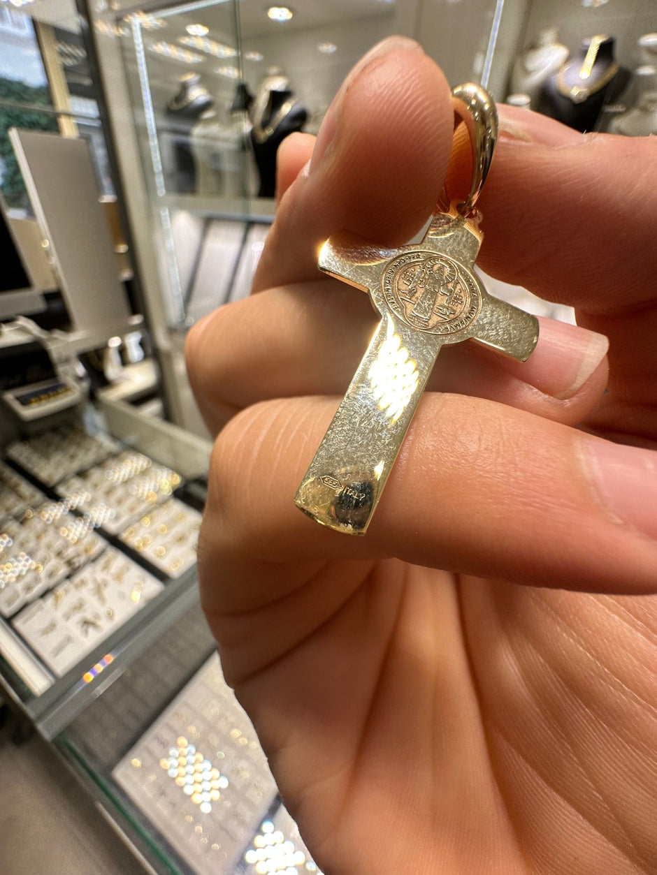 Goldkreuz 14 kt (585 Gold) - Juwelier BenjaminGoldkreuz 14 kt (585 Gold)