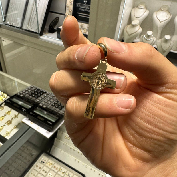 Goldkreuz 14 kt (585 Gold) - Juwelier BenjaminGoldkreuz 14 kt (585 Gold)