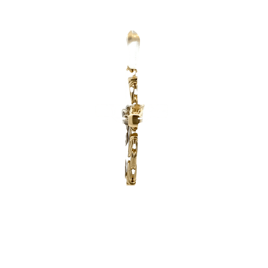 Goldkreuz (Königsketten - Design) 14 kt (585 Gold) - Juwelier BenjaminGoldkreuz (Königsketten - Design) 14 kt (585 Gold)