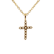 Goldkreuz x Ankerkette 14 kt (585 Gold) - Juwelier BenjaminGoldkreuz x Ankerkette 14 kt (585 Gold)