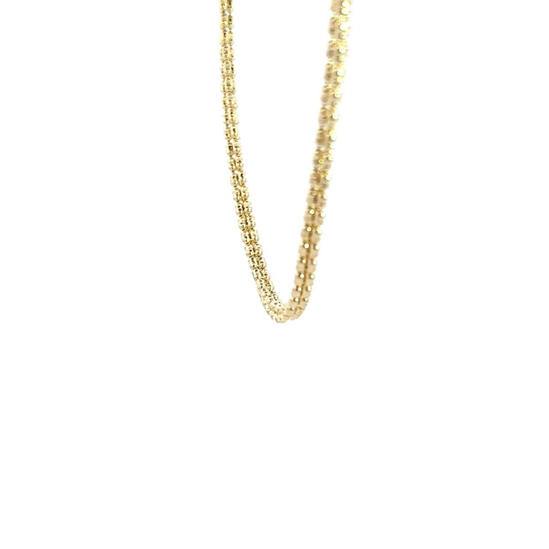Iced Chain (3mm) 14kt (585 Gelbgold) - Juwelier BenjaminIced Chain (3mm) 14kt (585 Gelbgold)