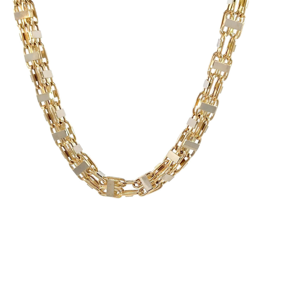 Käfigkette 6mm - 14kt (585 Gold) - Juwelier BenjaminKäfigkette 6mm - 14kt (585 Gold)