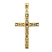 Käfigketten - Kreuzanhänger aus Gelbgold 14kt (585 Gold) - Juwelier BenjaminKäfigketten - Kreuzanhänger aus Gelbgold 14kt (585 Gold)