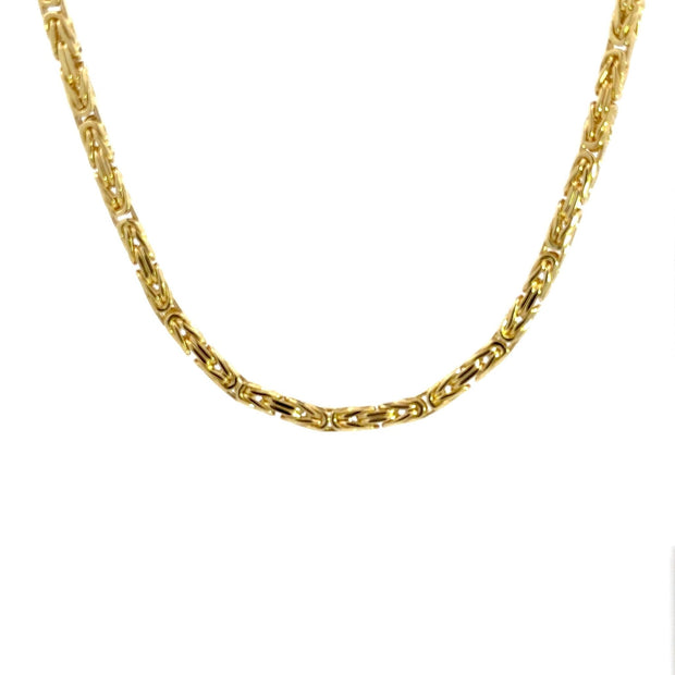 Königskette 3 mm 14kt (585 Gold) massiv - Juwelier BenjaminKönigskette 3 mm 14kt (585 Gold) massiv