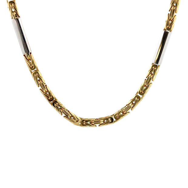 Königskette 4 mm 14kt (585 Gold) massiv - Juwelier BenjaminKönigskette 4 mm 14kt (585 Gold) massiv