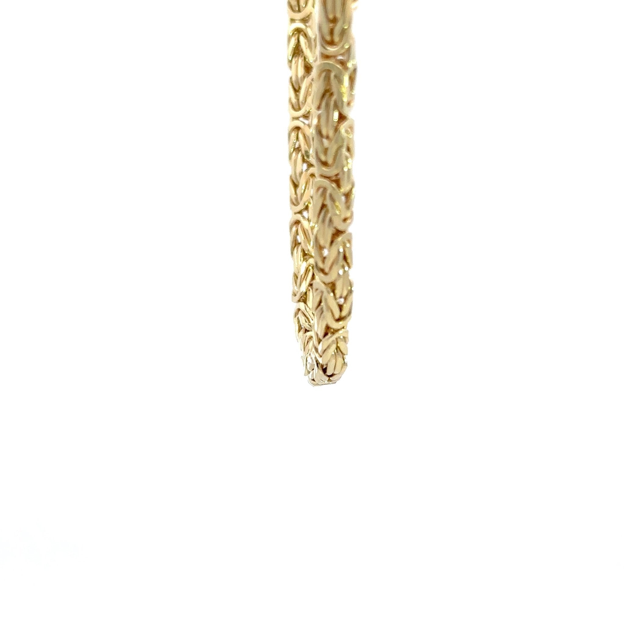 Königskette 5 mm 14kt (585 Gold) massiv - Juwelier BenjaminKönigskette 5 mm 14kt (585 Gold) massiv