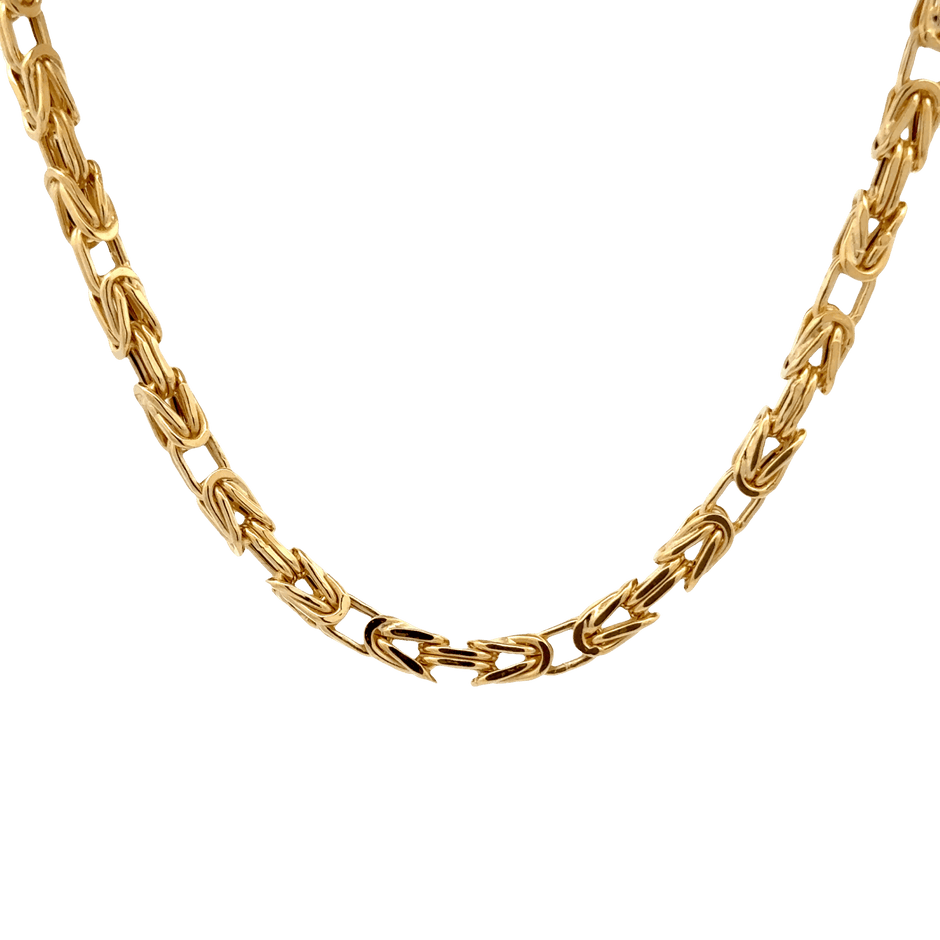 Königskette 4 mm 14 kt (585 Gold) - Juwelier BenjaminKönigskette 4 mm 14 kt (585 Gold)