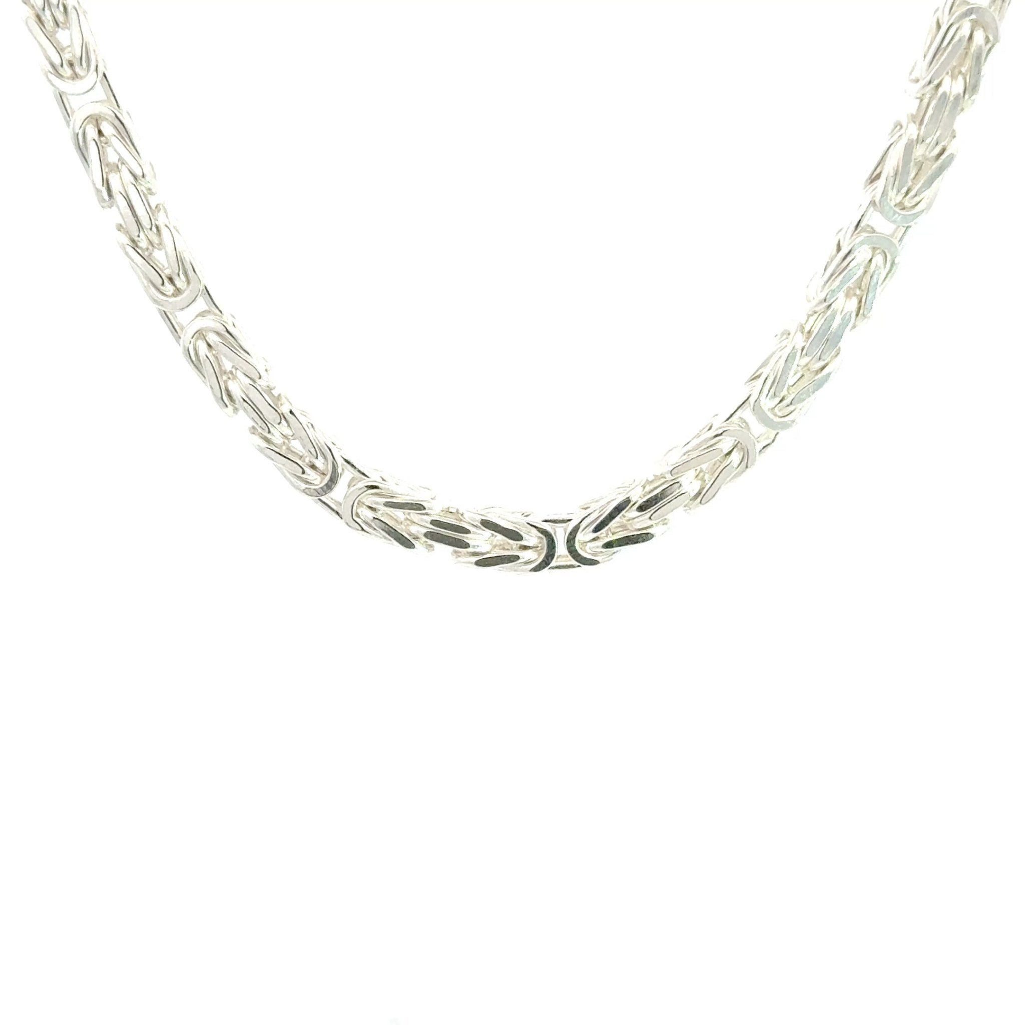 Königskette Silber 4 mm - Juwelier BenjaminKönigskette Silber 4 mm