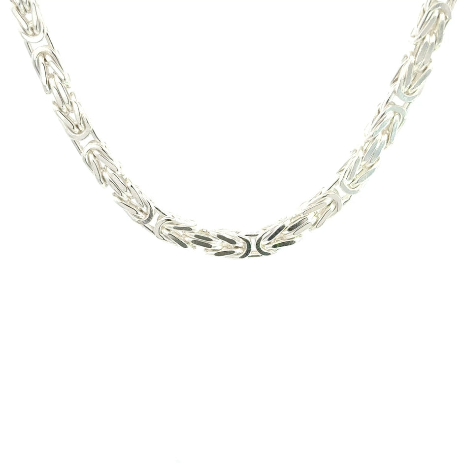 Königskette Silber 4 mm - Juwelier BenjaminKönigskette Silber 4 mm