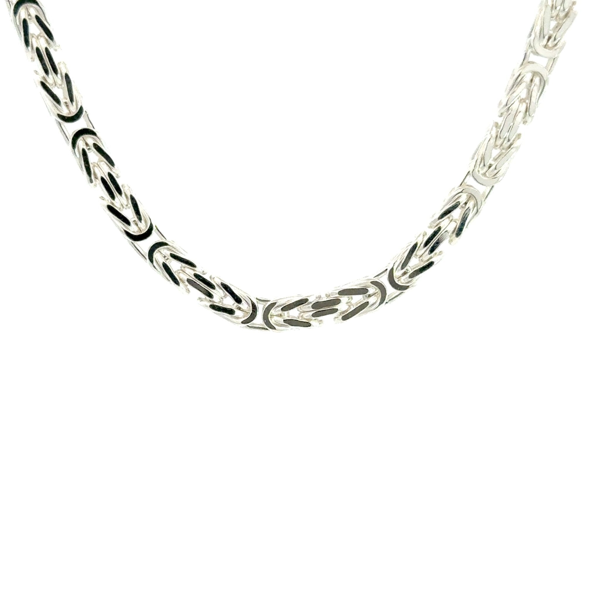 Königskette Silber 4 mm - Juwelier BenjaminKönigskette Silber 4 mm