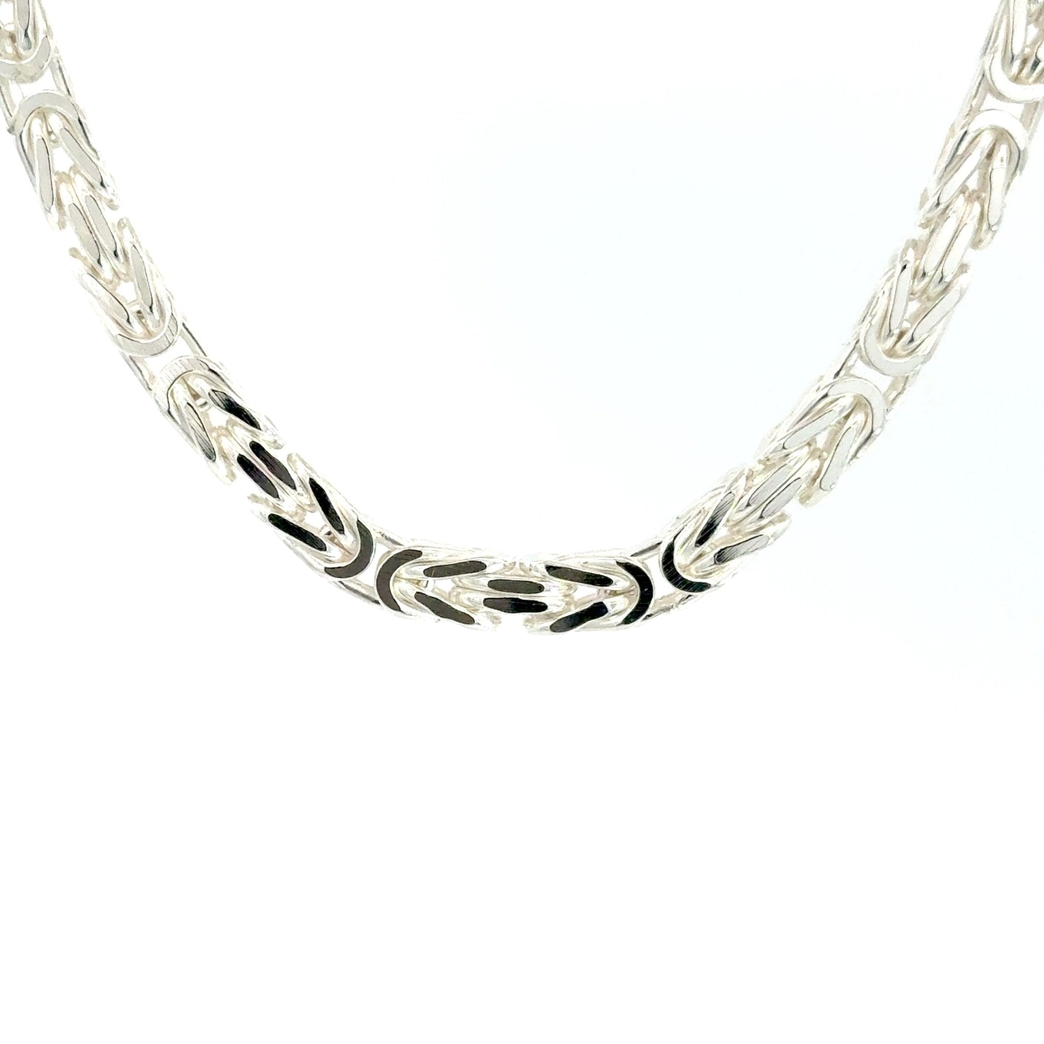 Königskette Silber 5mm - Juwelier BenjaminKönigskette Silber 5mm