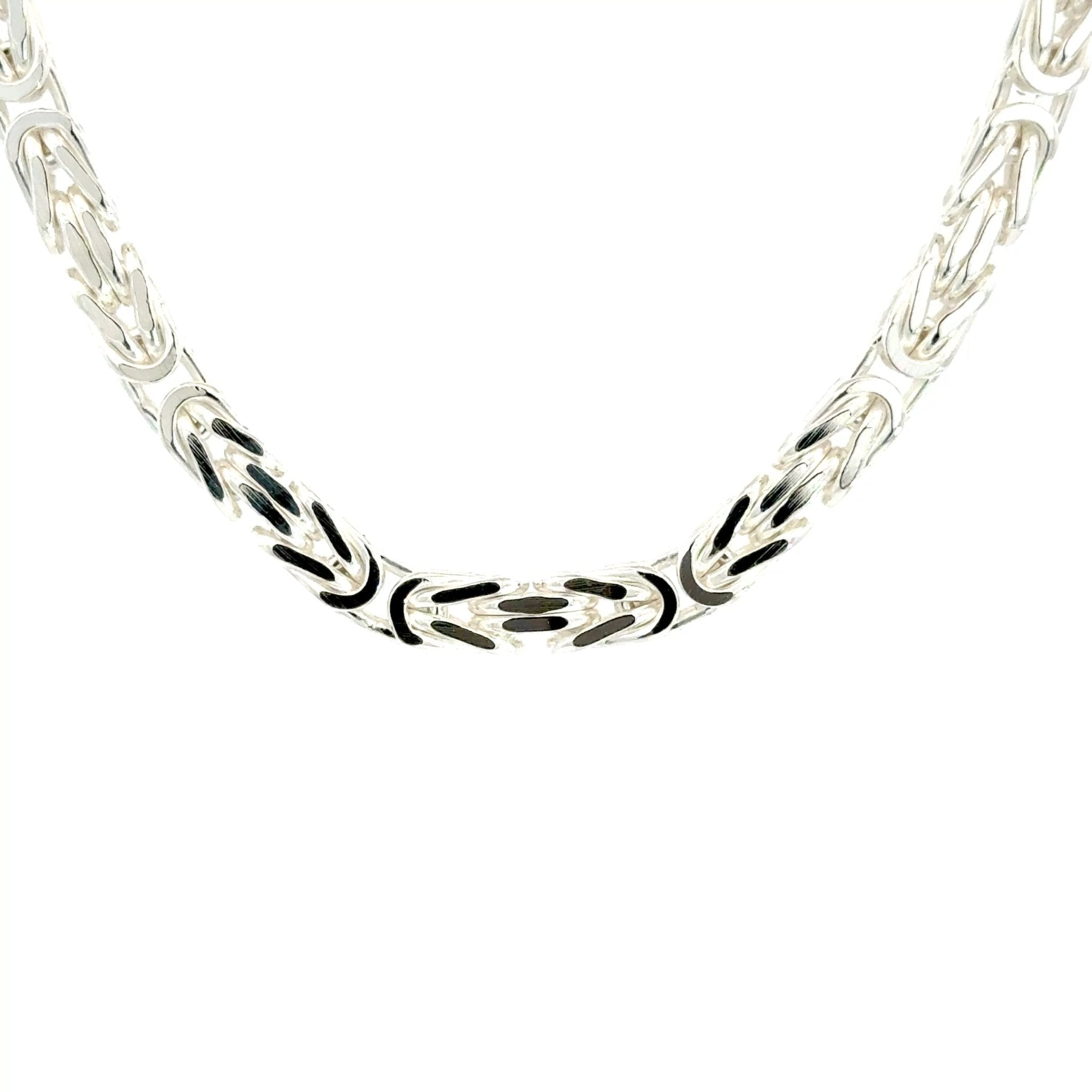 Königskette Silber 5mm - Juwelier BenjaminKönigskette Silber 5mm