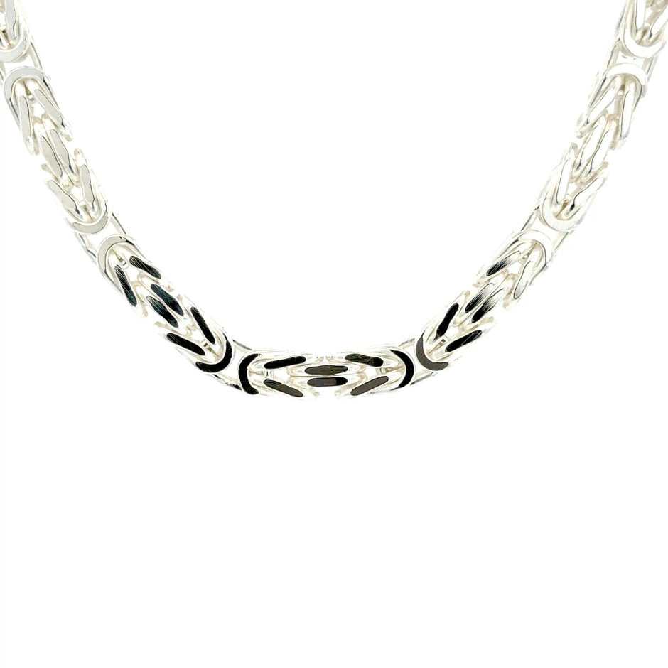 Königskette Silber 5mm - Juwelier BenjaminKönigskette Silber 5mm